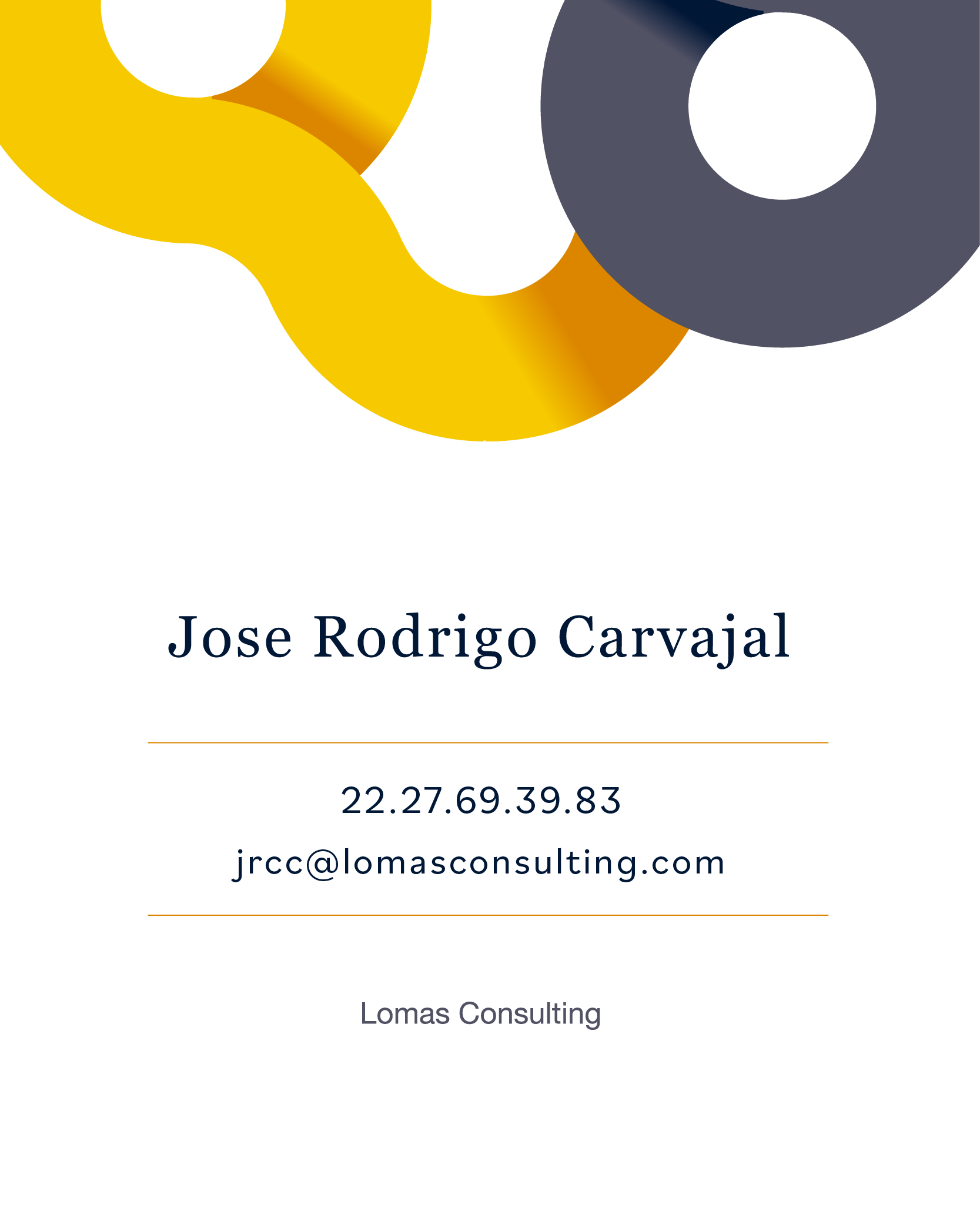 Tarjeta de presentación digital